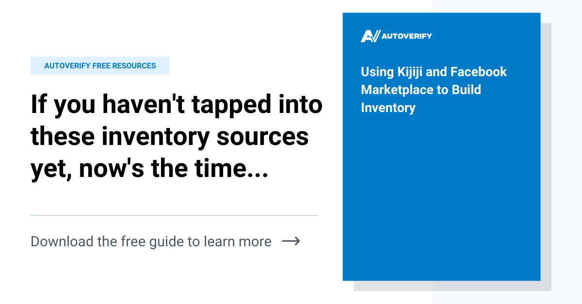 Autoverify Free Resources Using Kijiji And Facebook Marketplace To